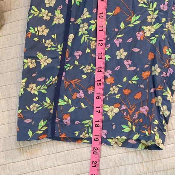 Anthropologie high waist Flowy boho floral Bermuda comfy flowy shorts XS - Picture 11 of 12
